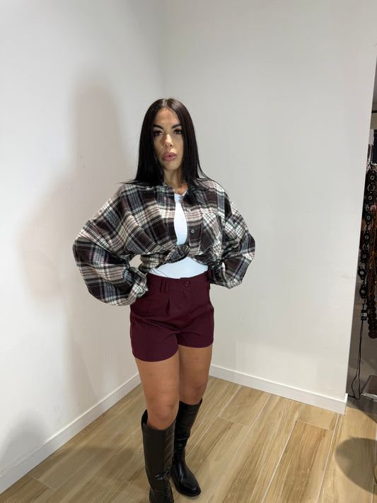 Pantaloncino Corsica bordeaux