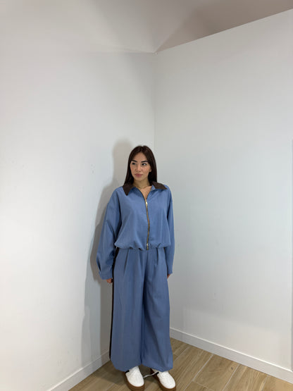 Tuta Pharrel azzurra