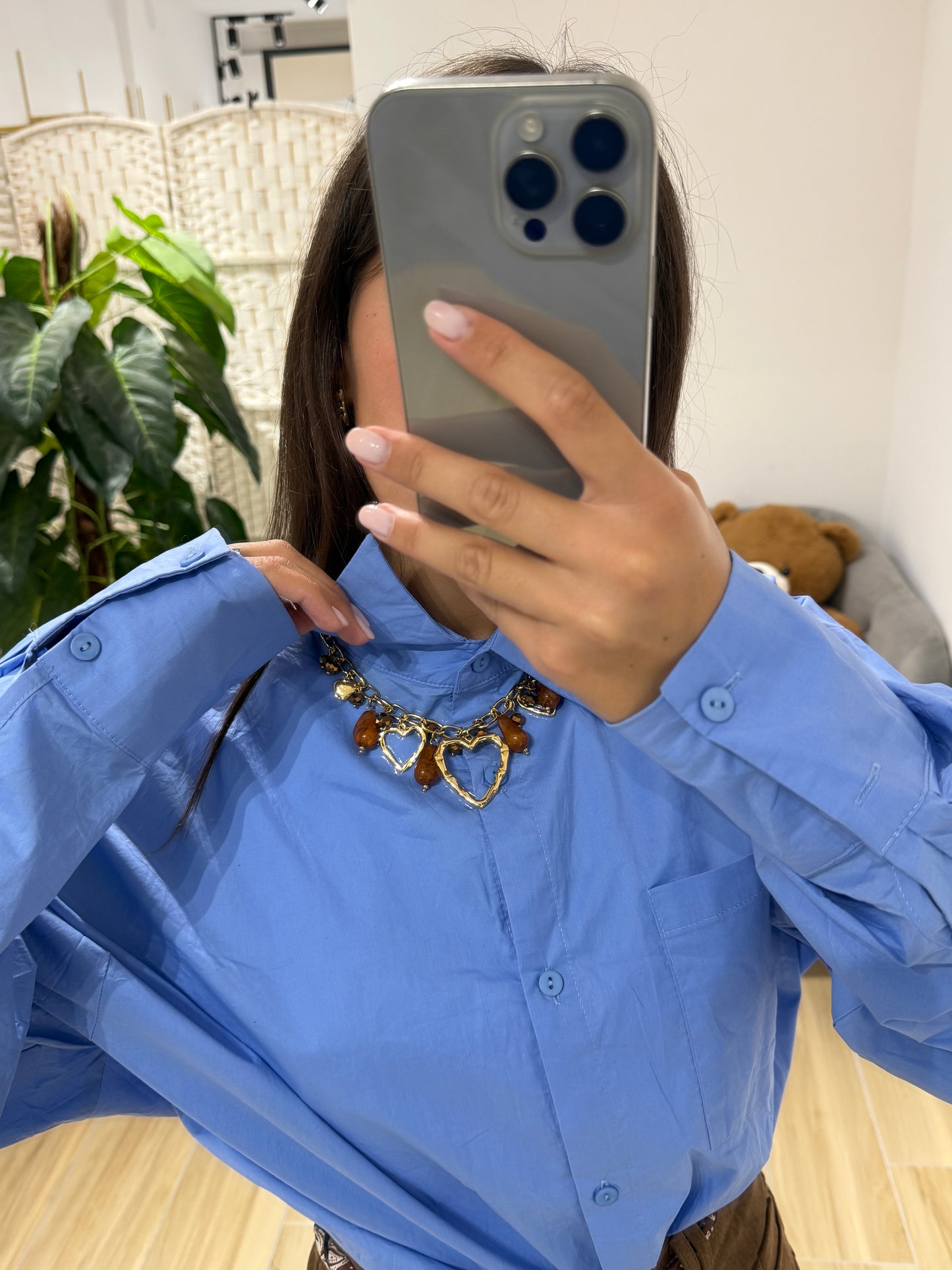 Collana core marrone