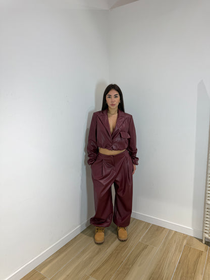 Coordset ecopelle Lucilla