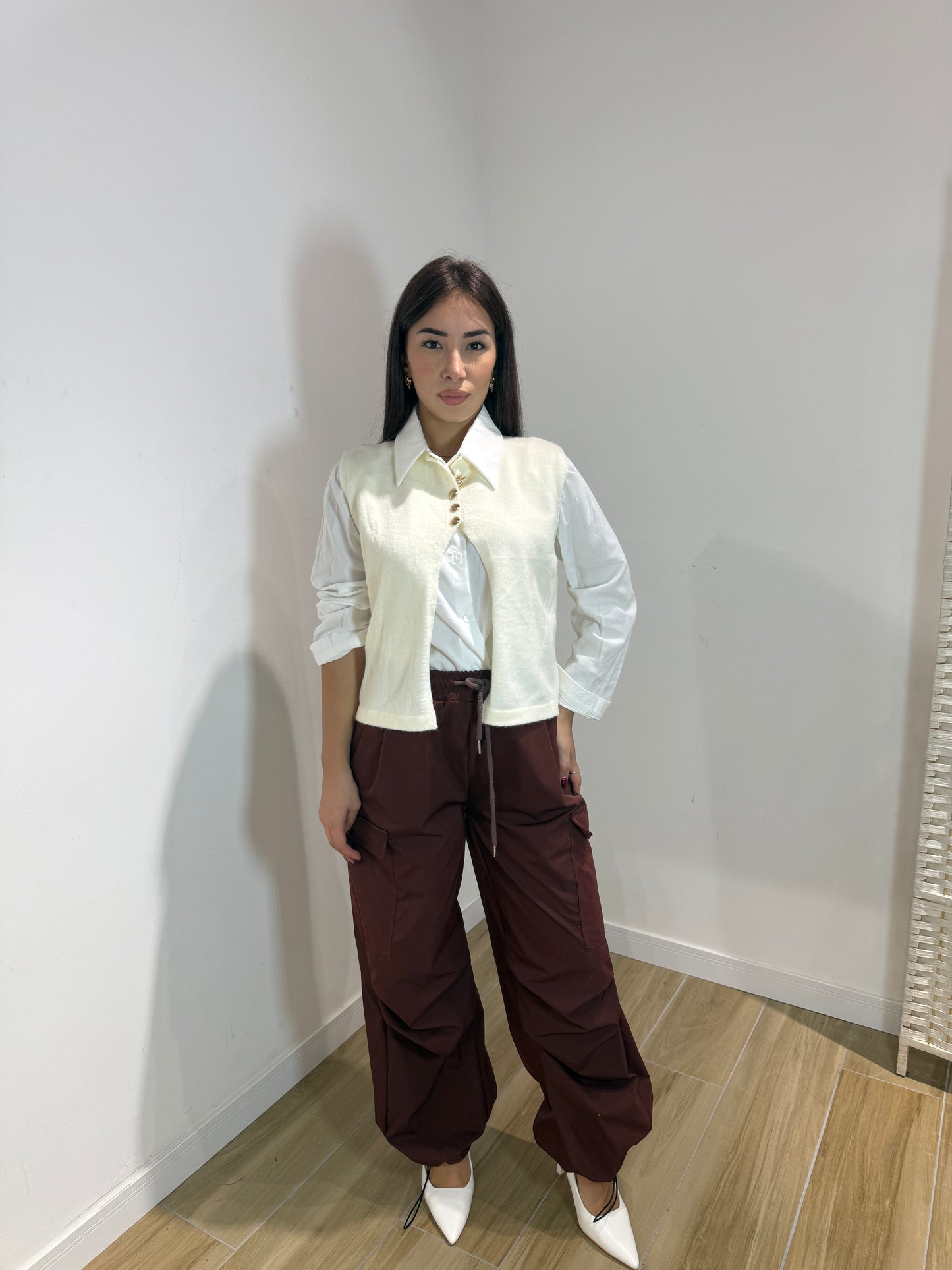 Pantalone Aquila bordeaux