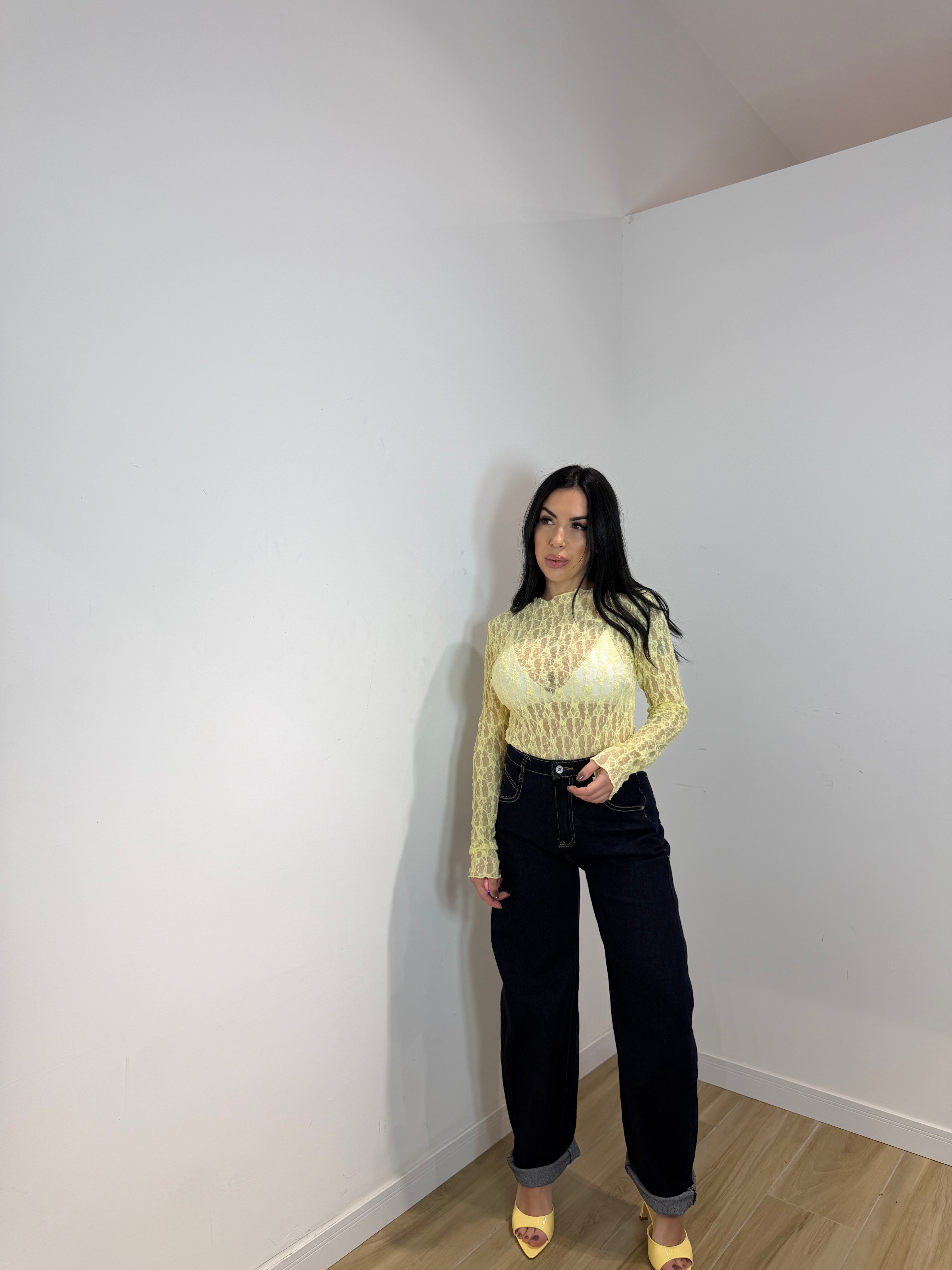 Jeans Catrin in denim scuro