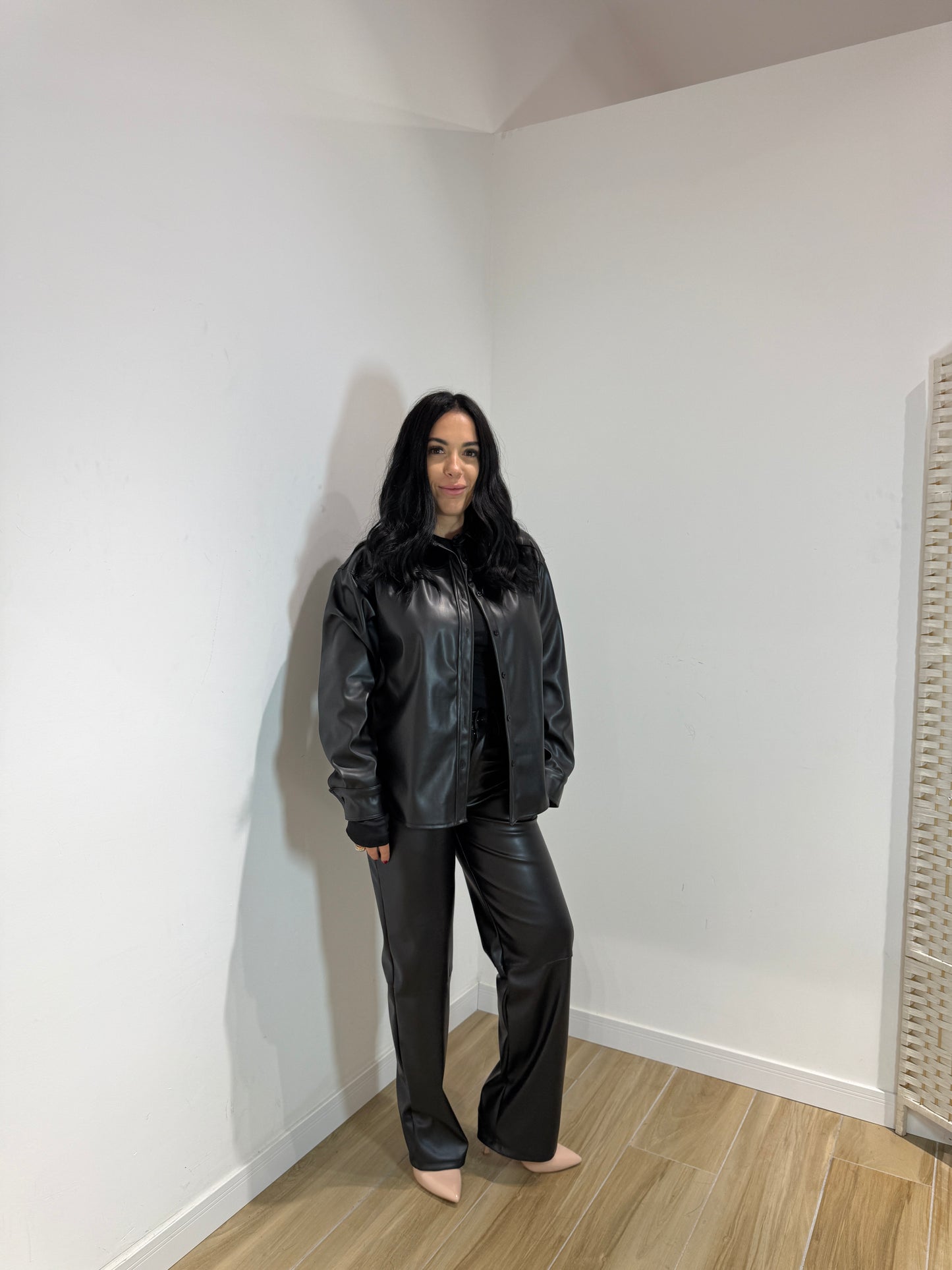 Coordset Krissy in ecopelle