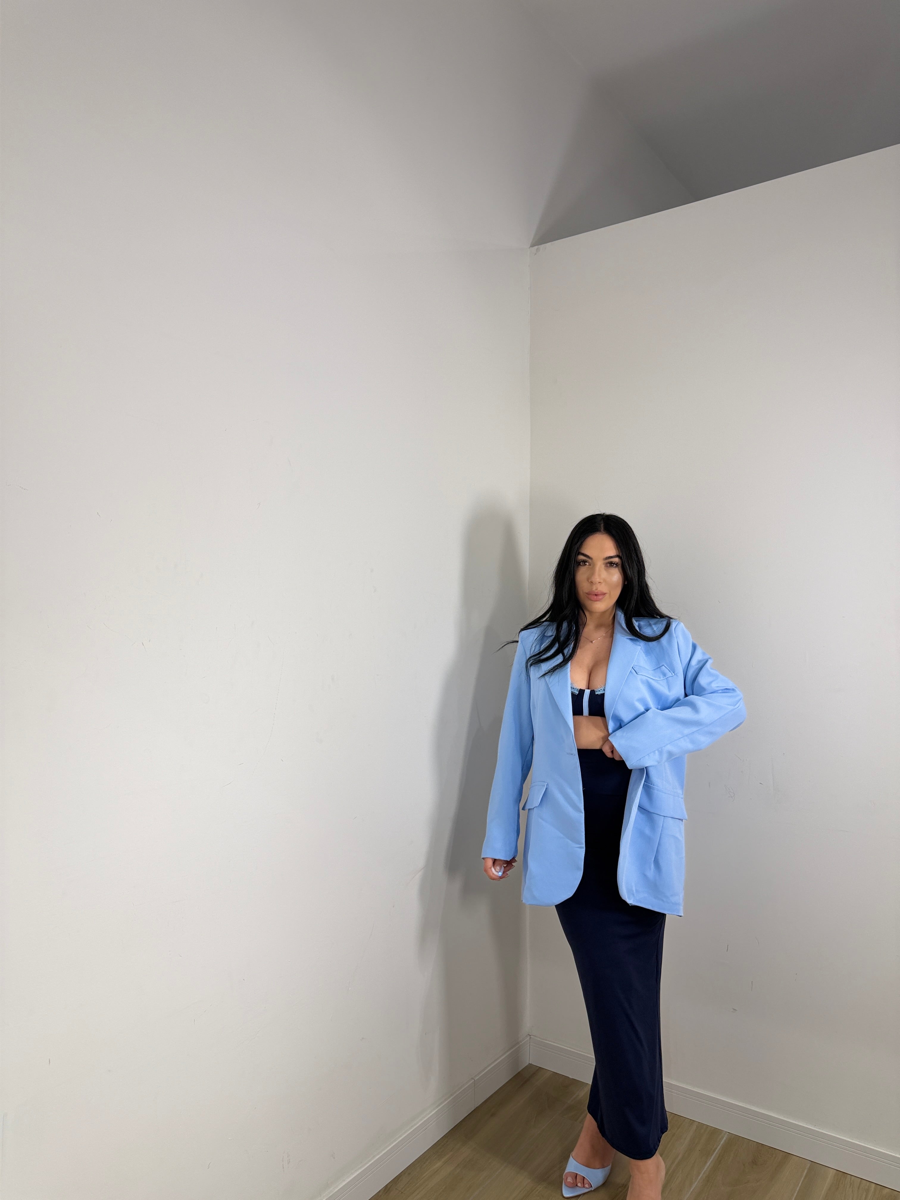Blazer Sonia azzurro