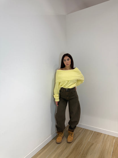 Denim ballon sabbiato