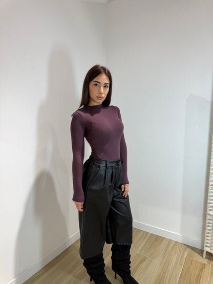 Maglia misto cash vinaccia