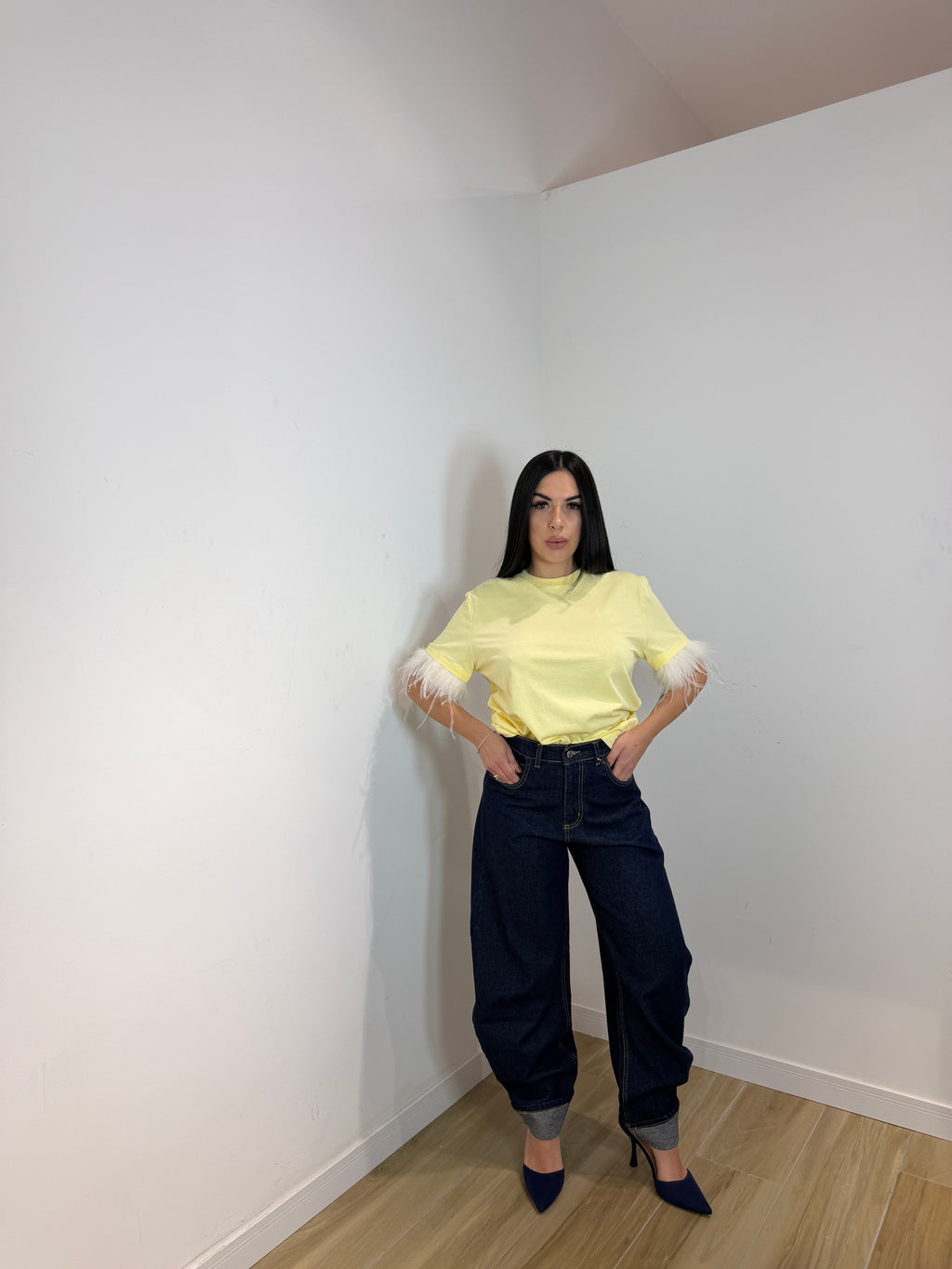 Shirt piuma by lumina