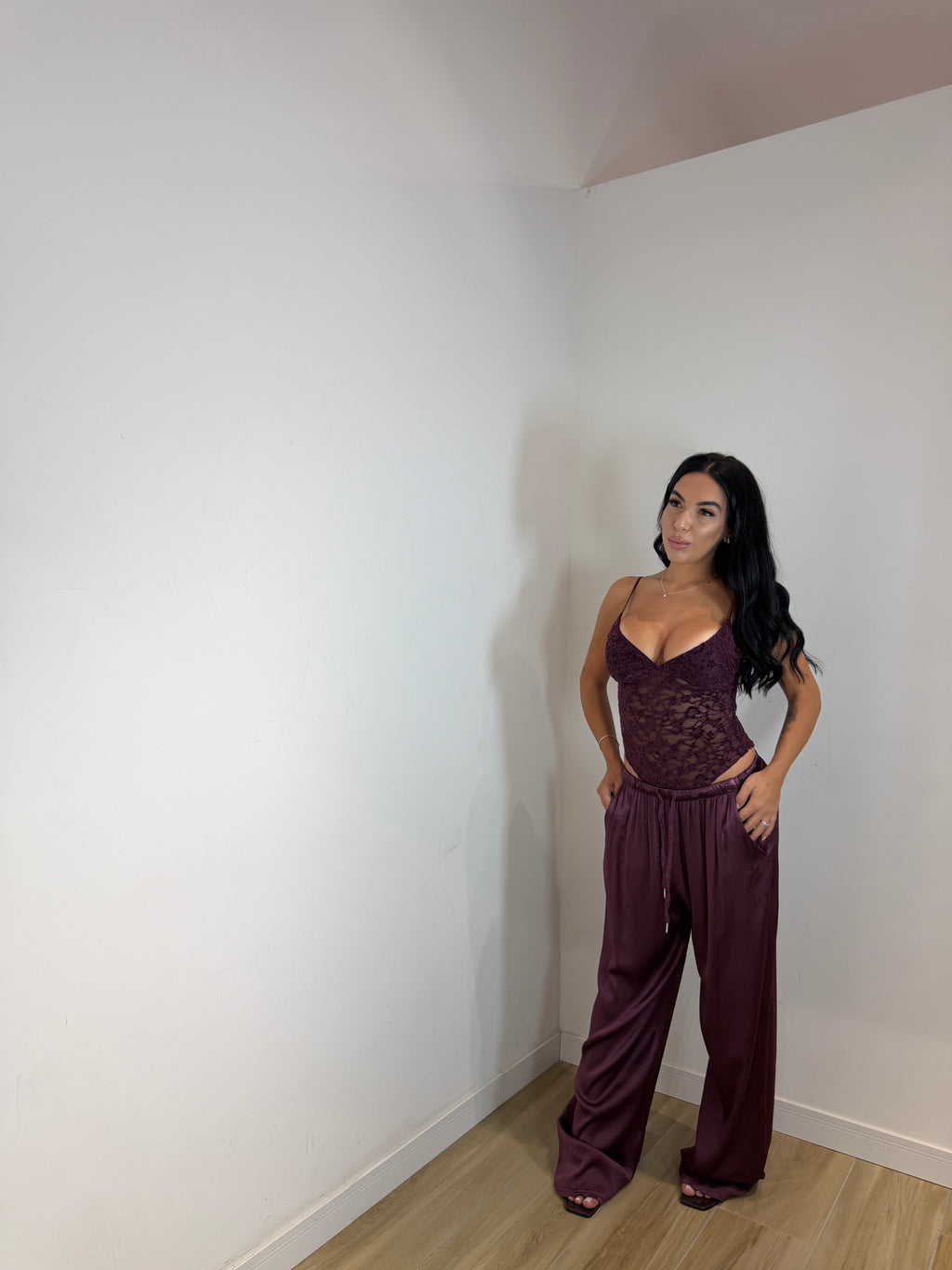 Pantalone Satin