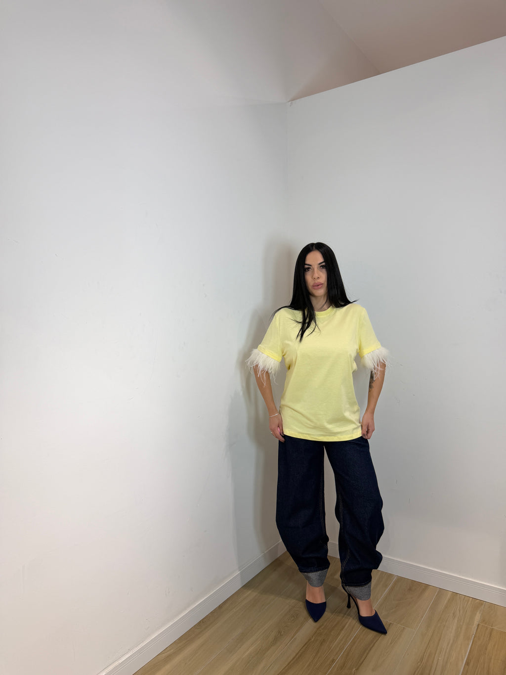 Shirt piuma by lumina