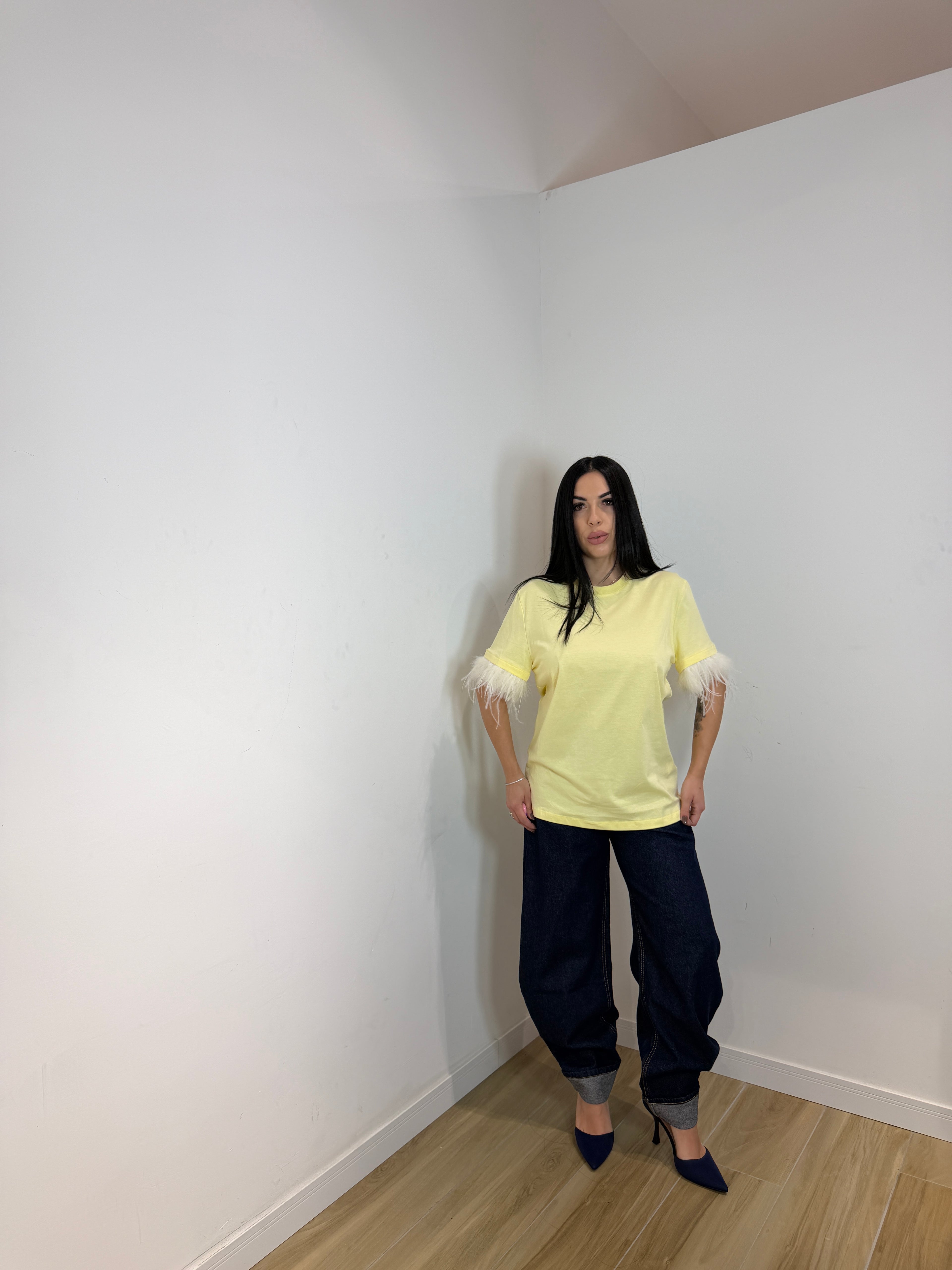 Shirt piuma by lumina