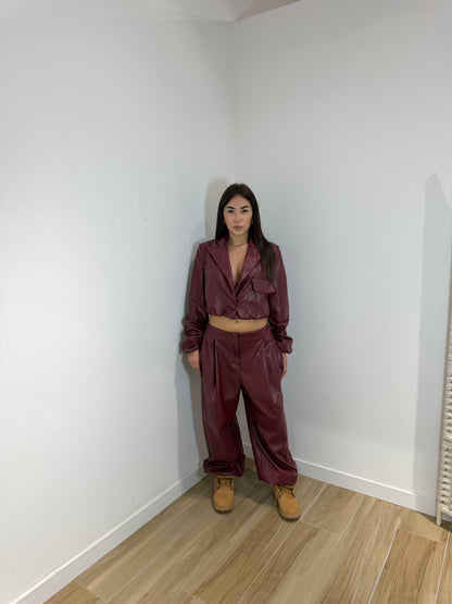 Coordset ecopelle Lucilla