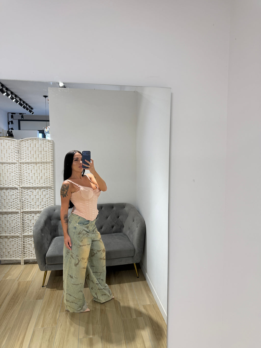 Denim Scarlet