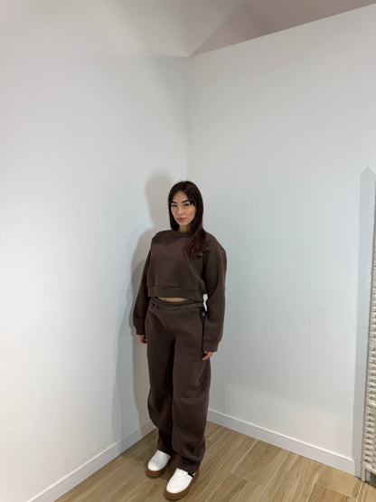 Pantalone di tuta Kos marrone