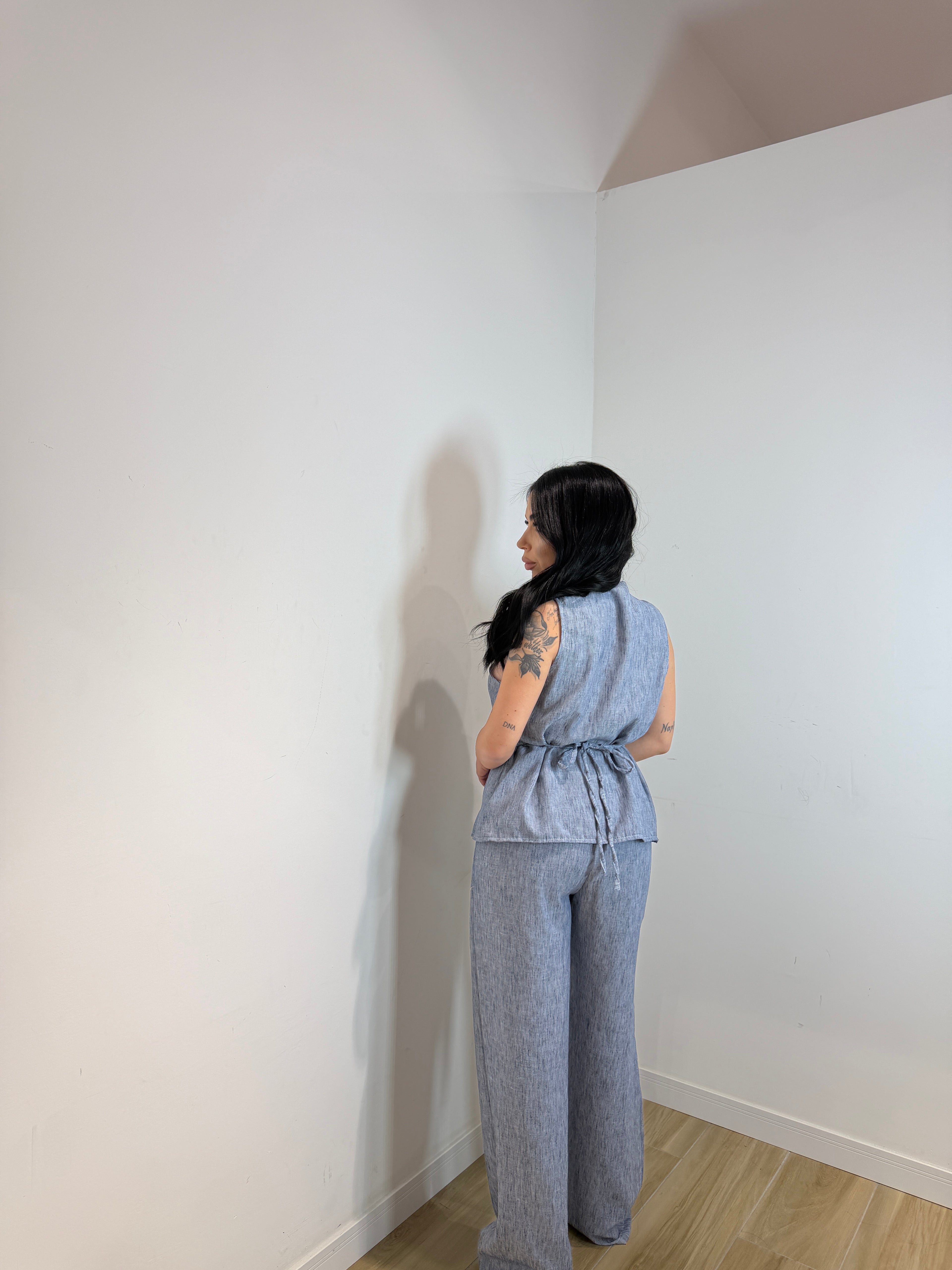 Coordset Elis blu jeans