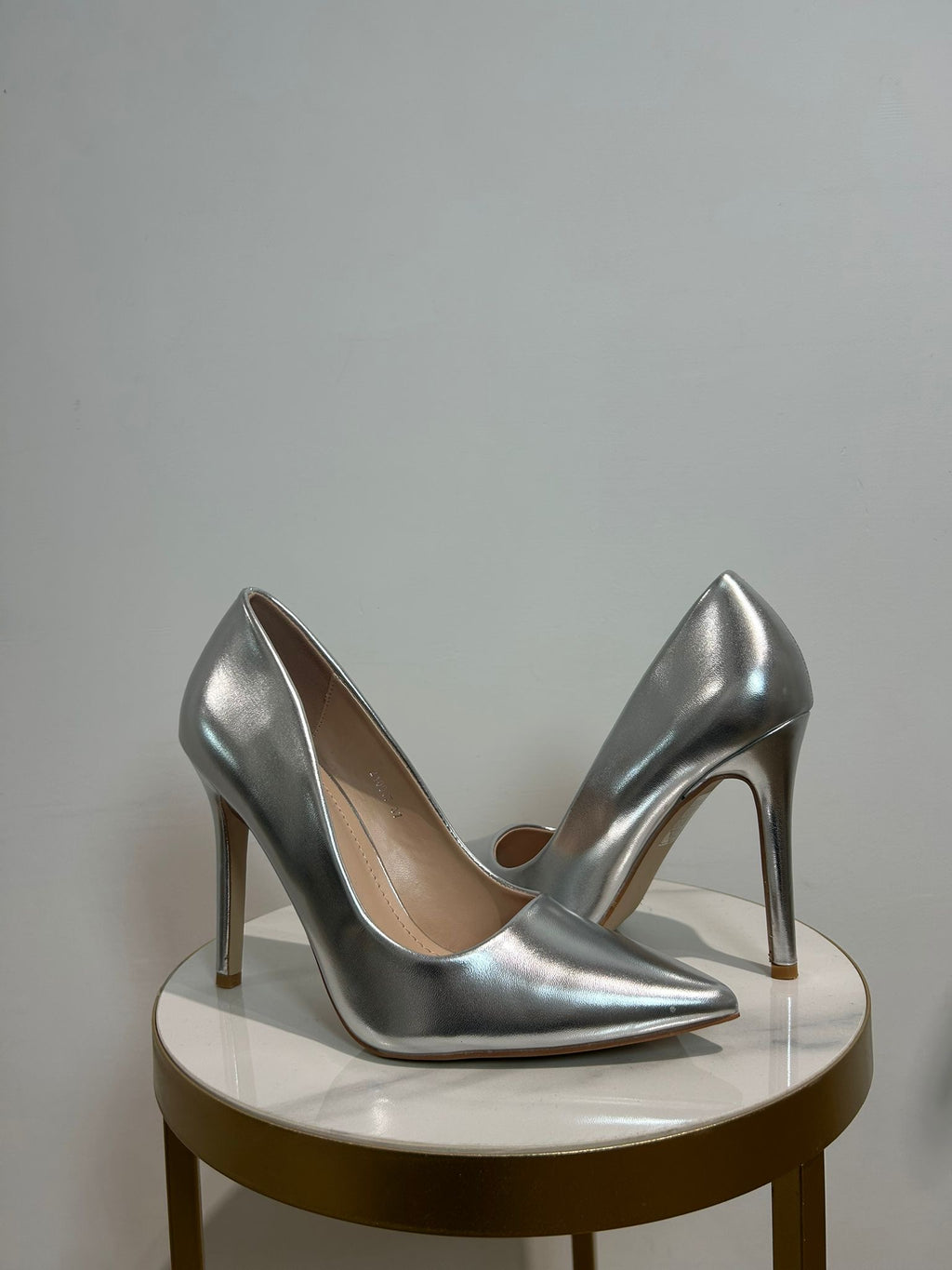 Décolleté Adry argento