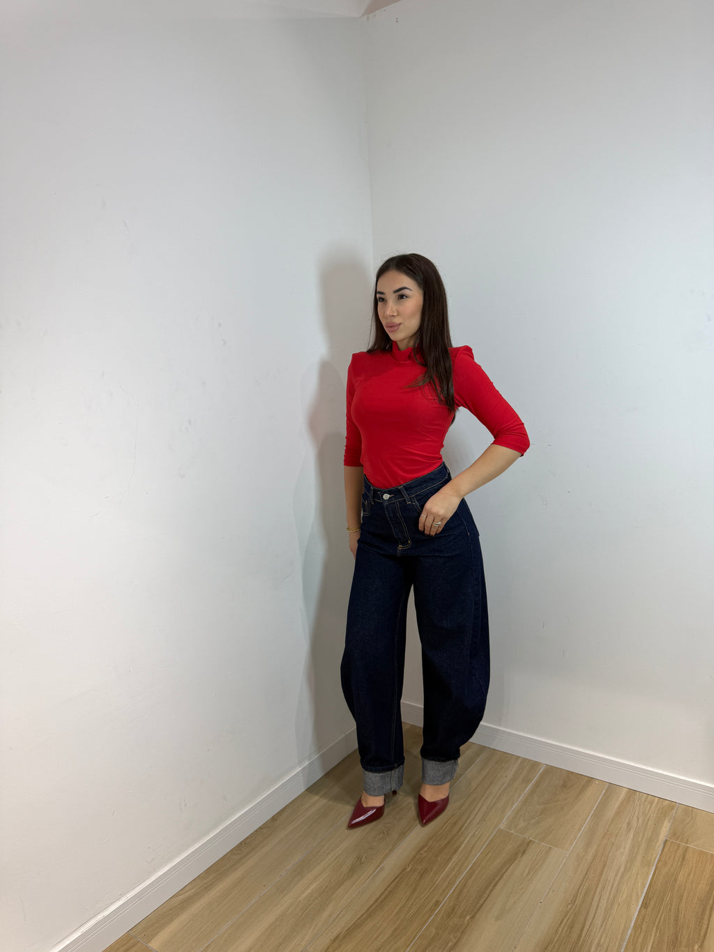 Body elegant con spalline