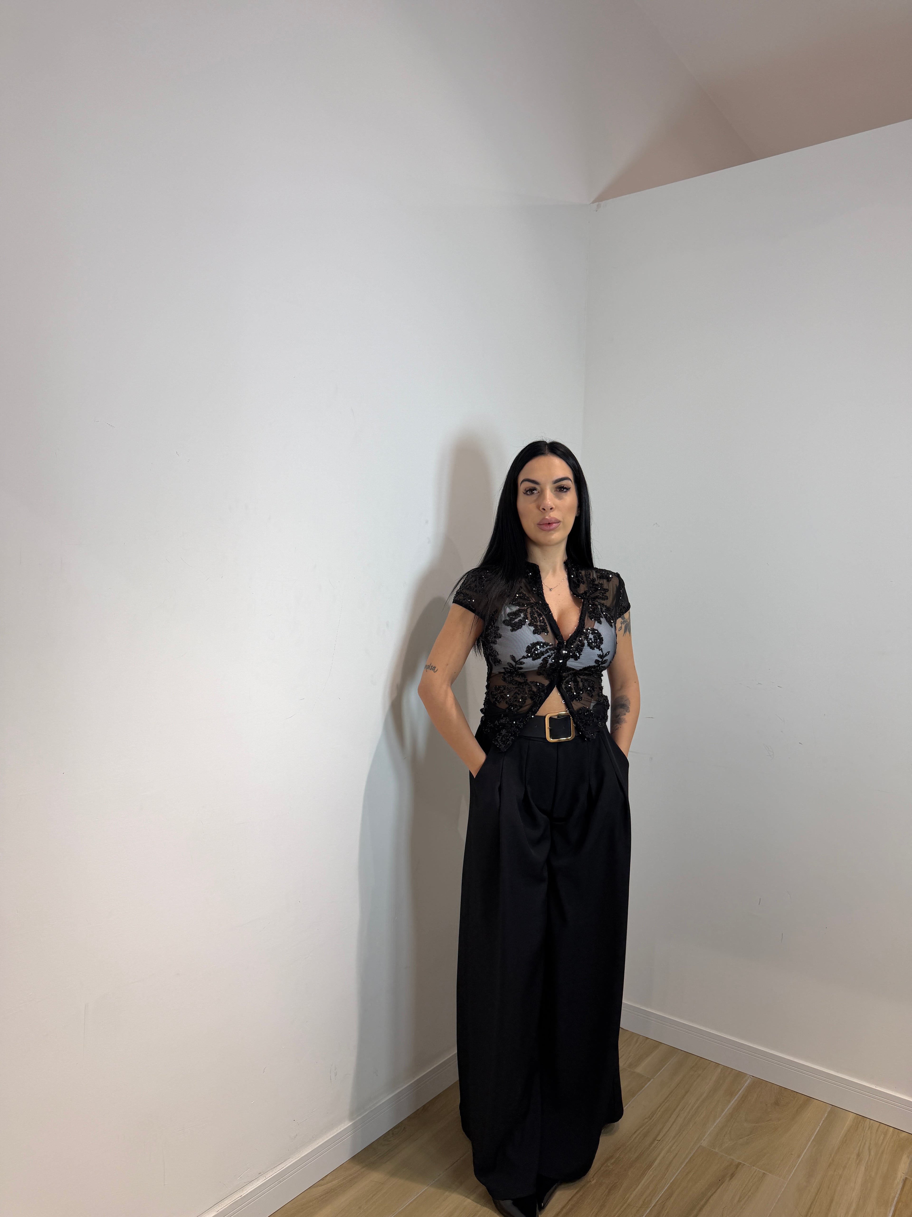 Pantalone classicberry nero