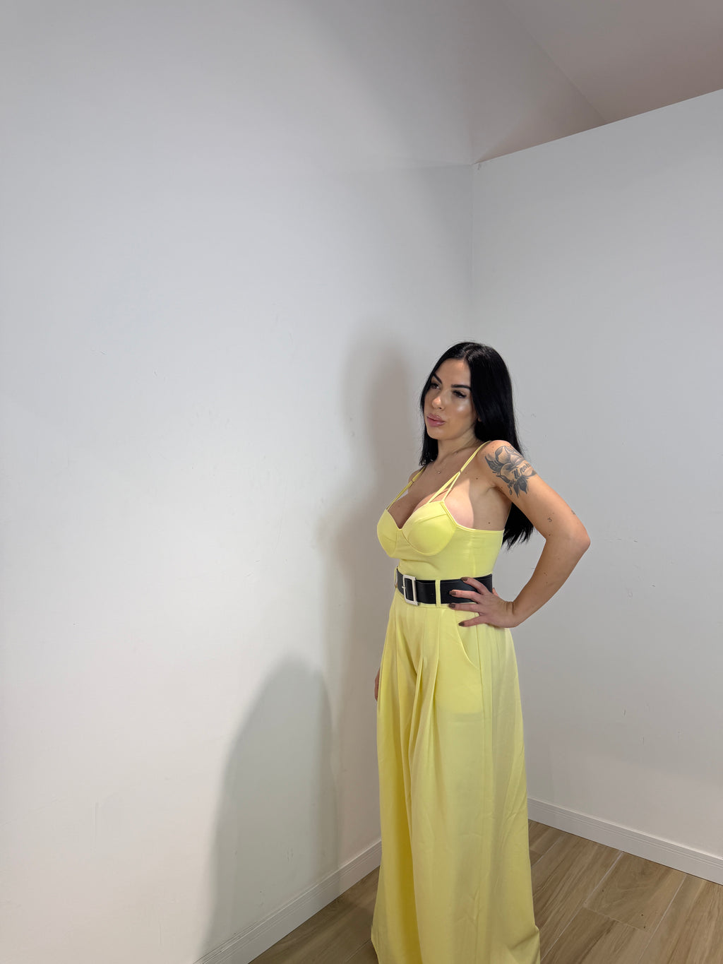 Pantalone classicberry giallo