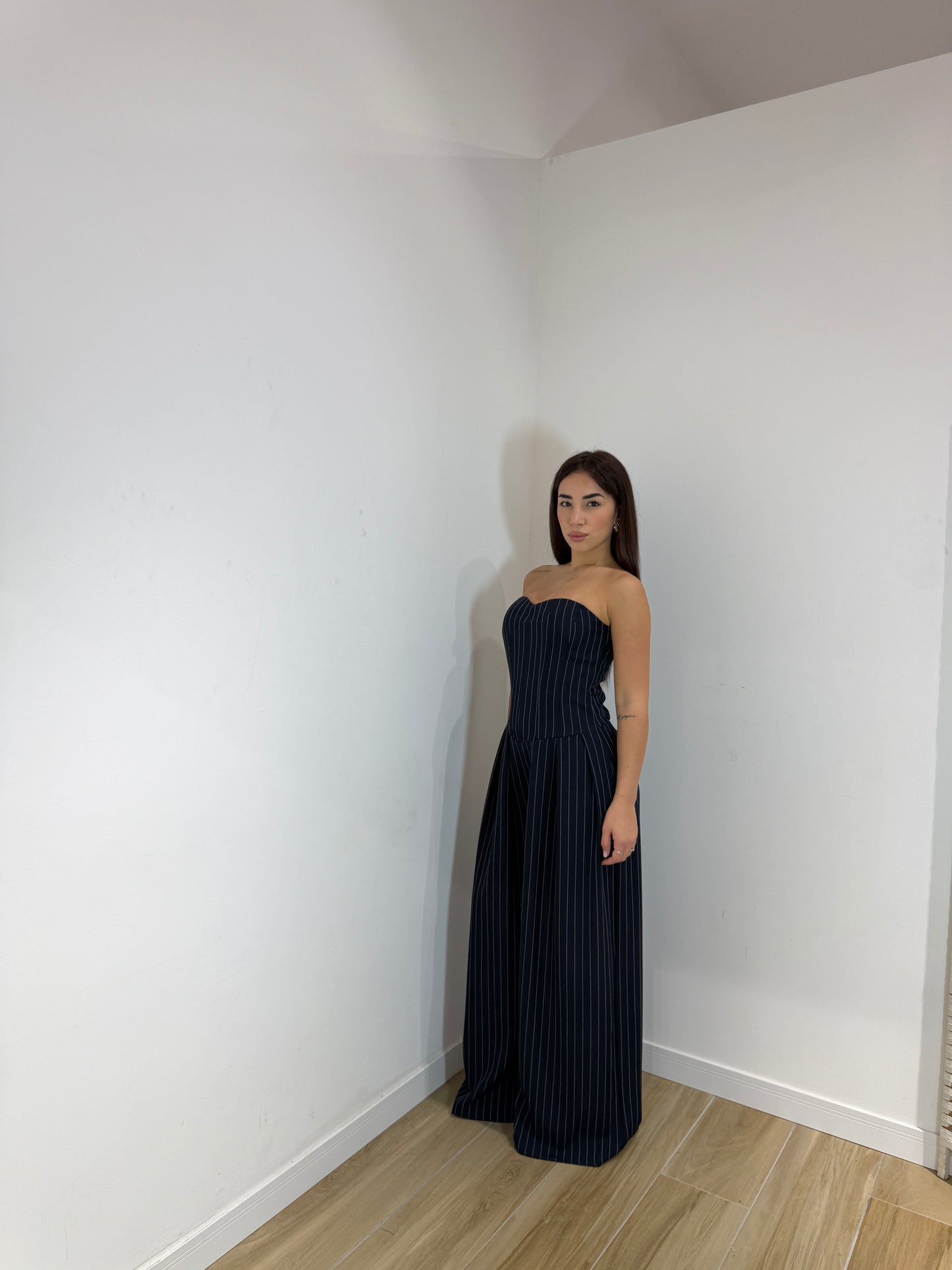 Jumpsuite classic gesso blu