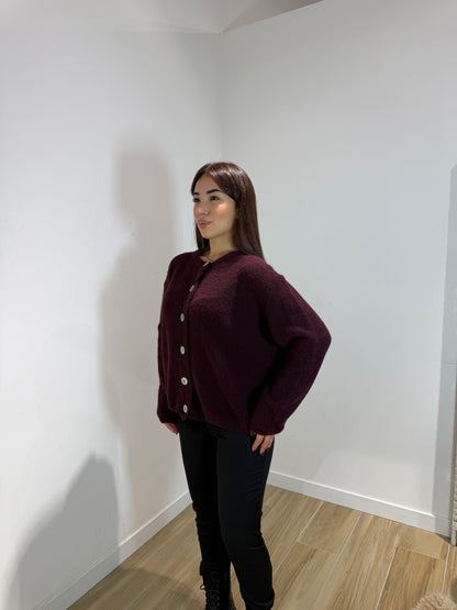 Pull Agata bordeaux