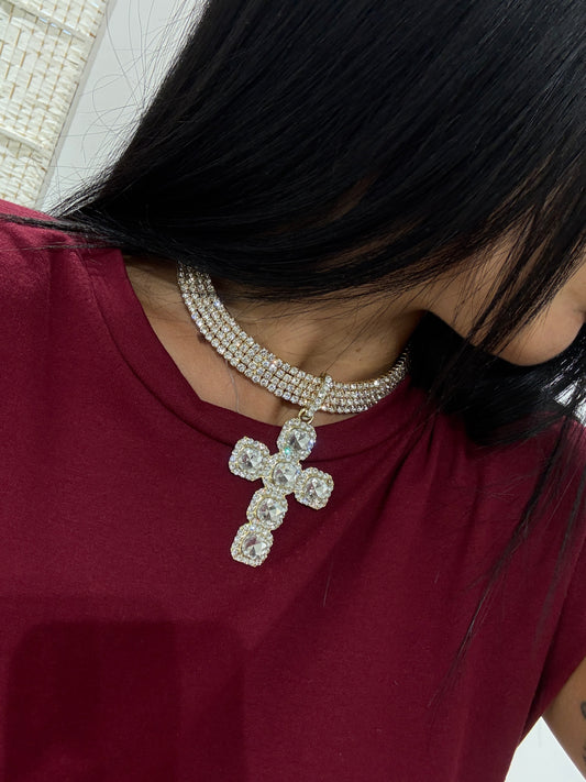 Collana Crux gold