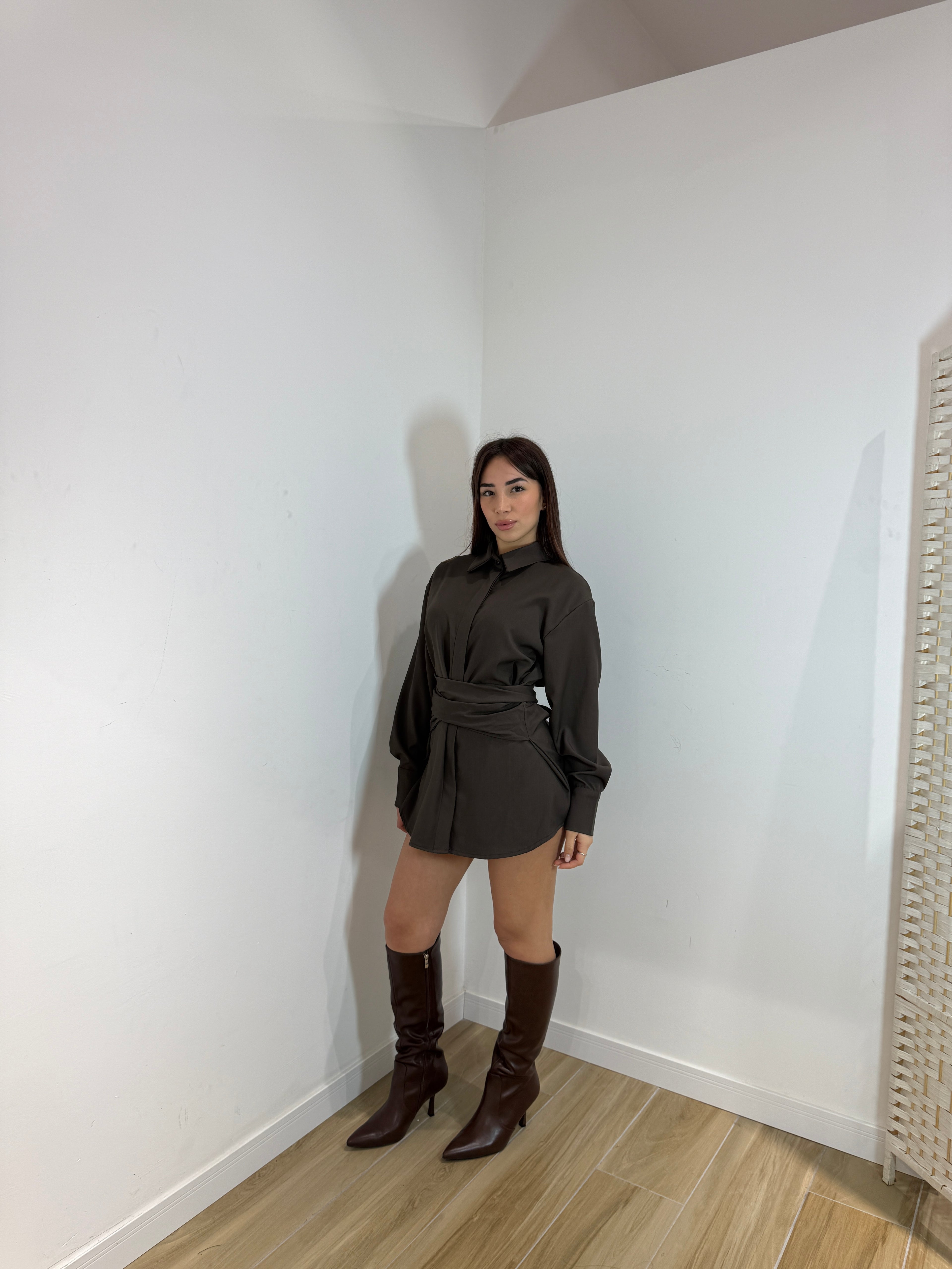 Camicione Stefy marrone