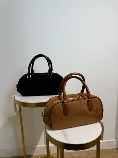 Borsa Min in ecocamoscio