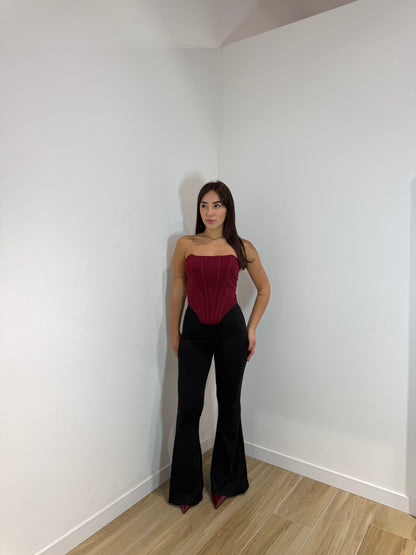 Pantalone Wadi a zampa nero