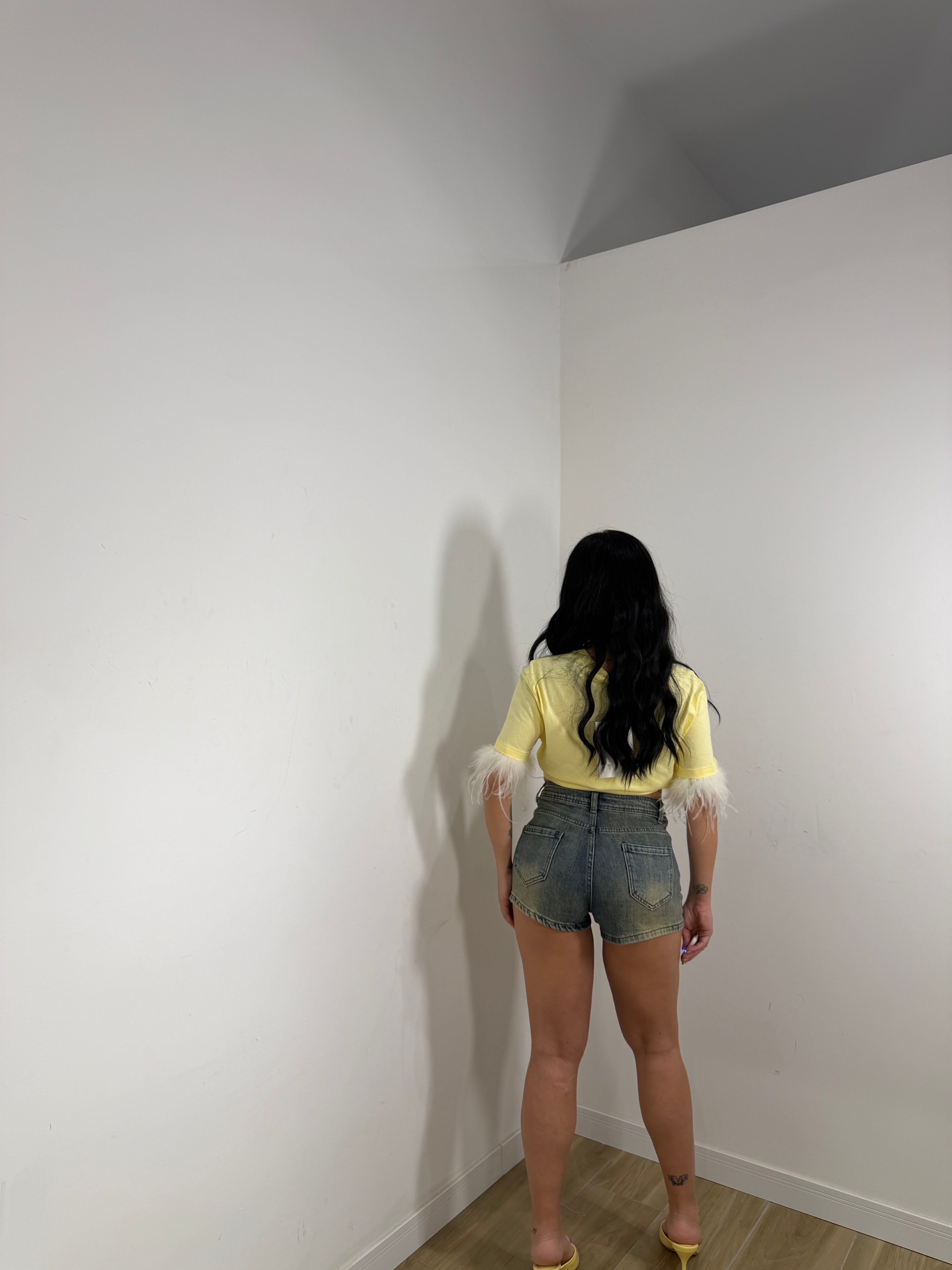 Pantaloncino in denim Rodi