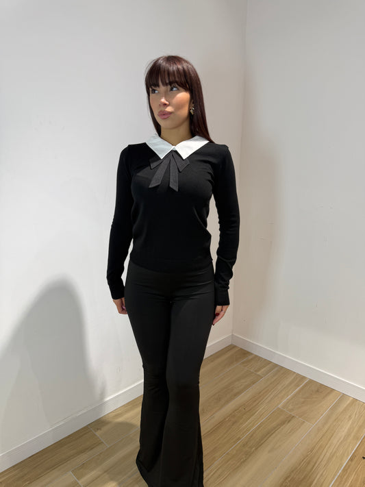 Maglia Cely con finta camicia