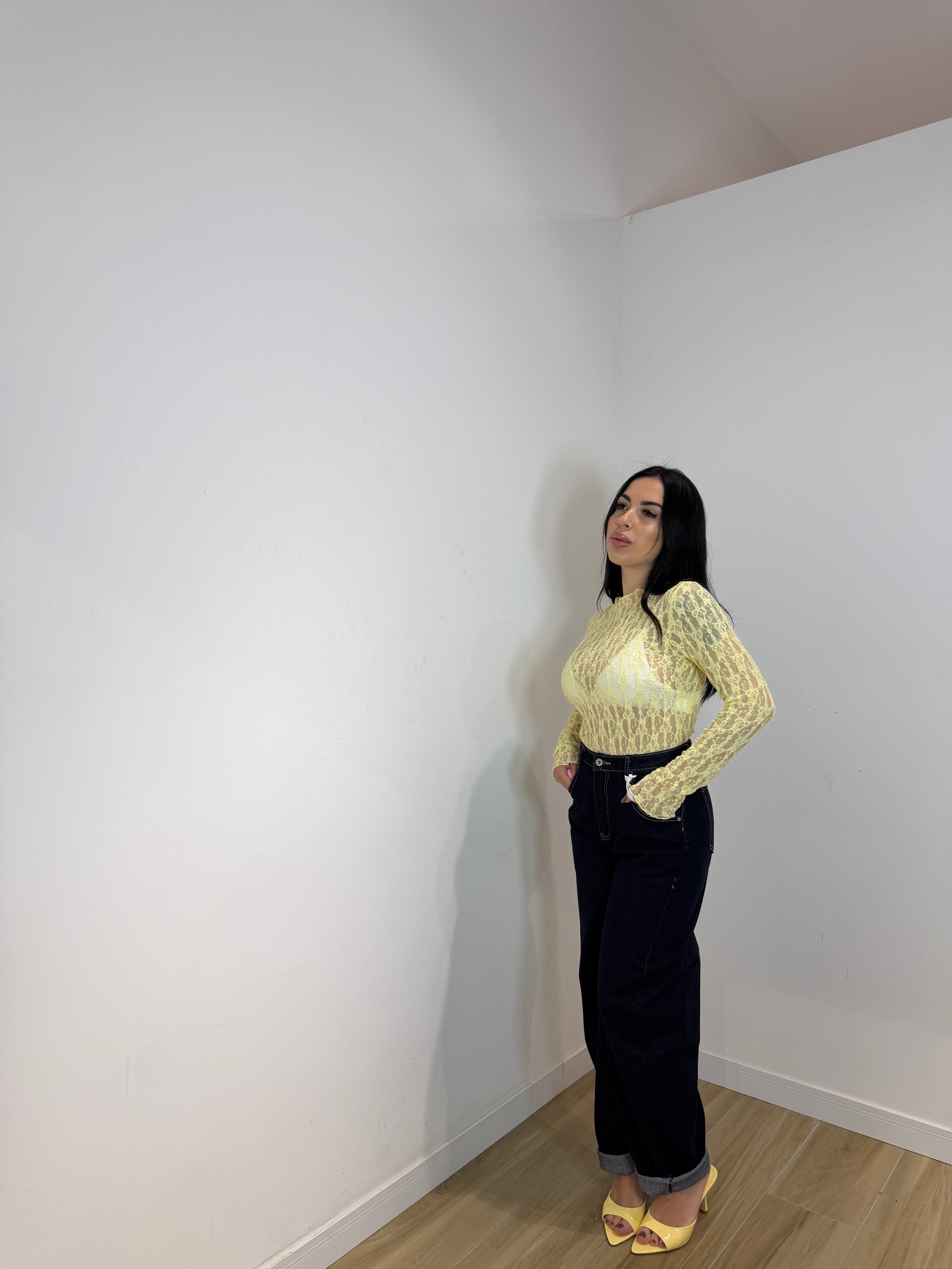 Jeans Catrin in denim scuro