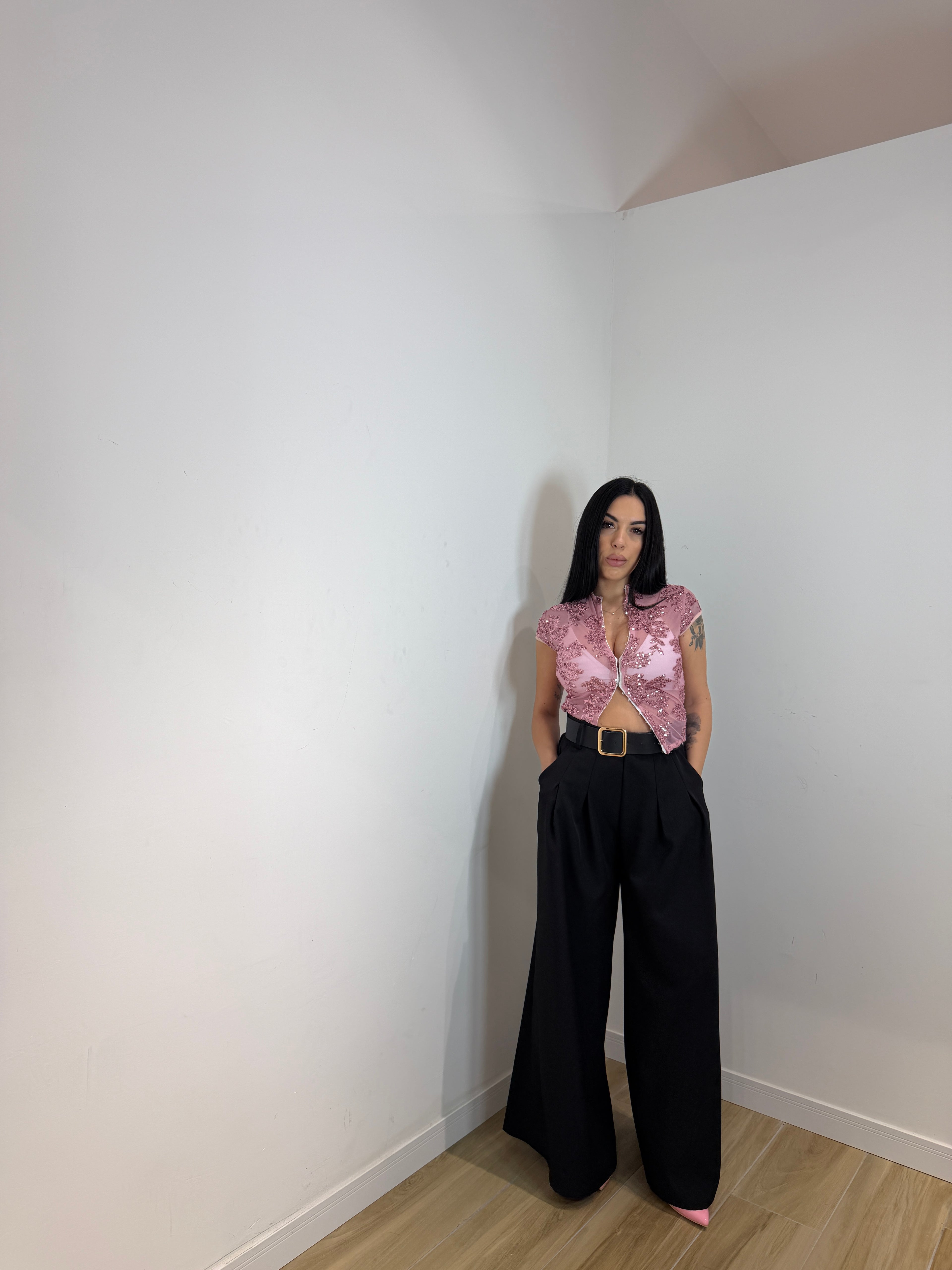 Pantalone classicberry nero