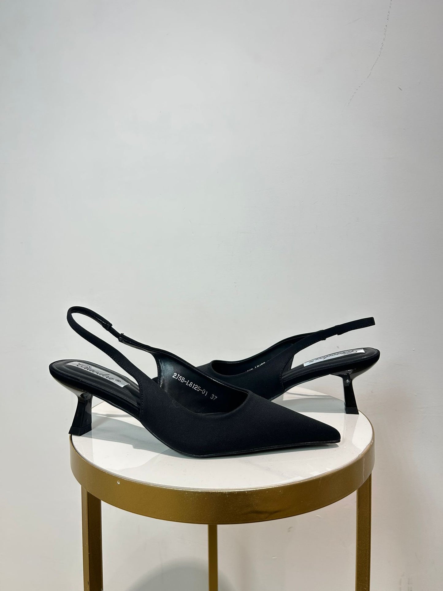Slingback Rositas beige e nero