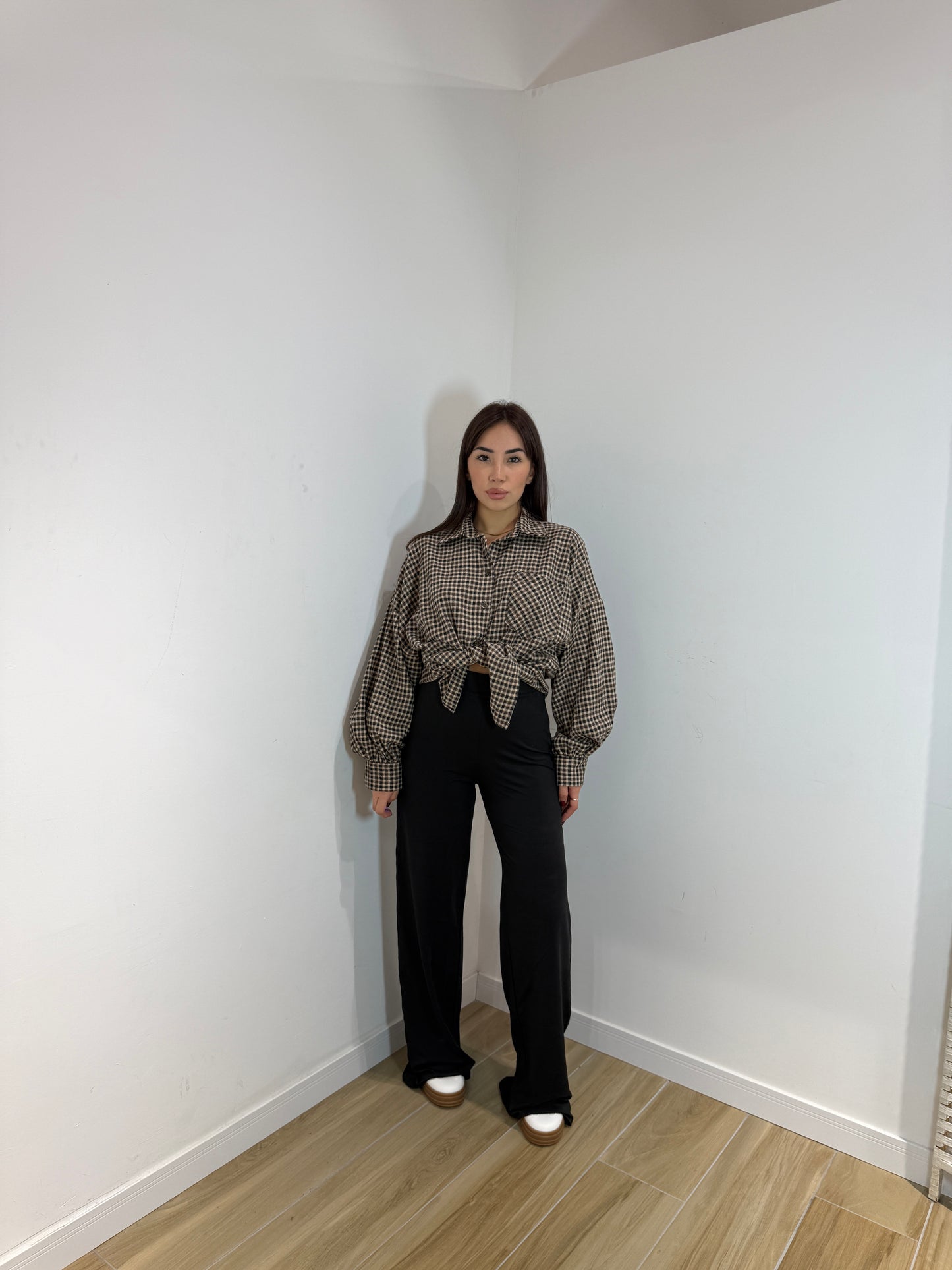 Pantalone Berry a gamba larga