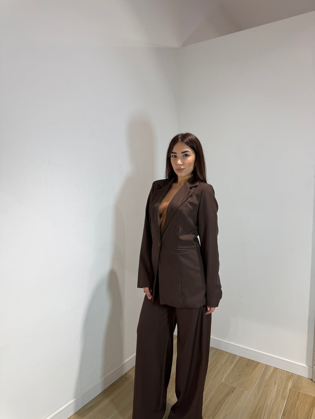 Tailleur Sabrina marrone
