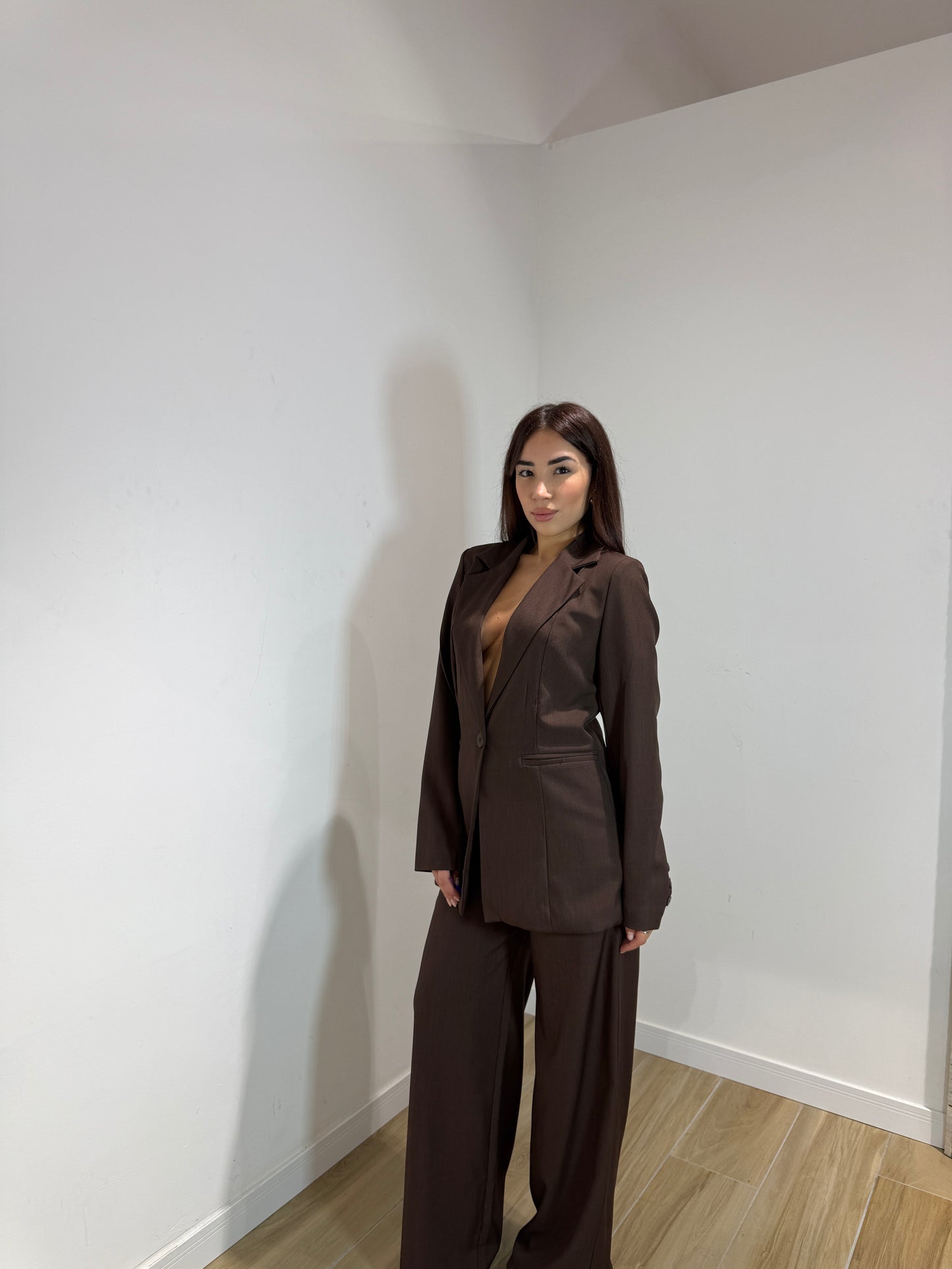 Tailleur Sabrina marrone