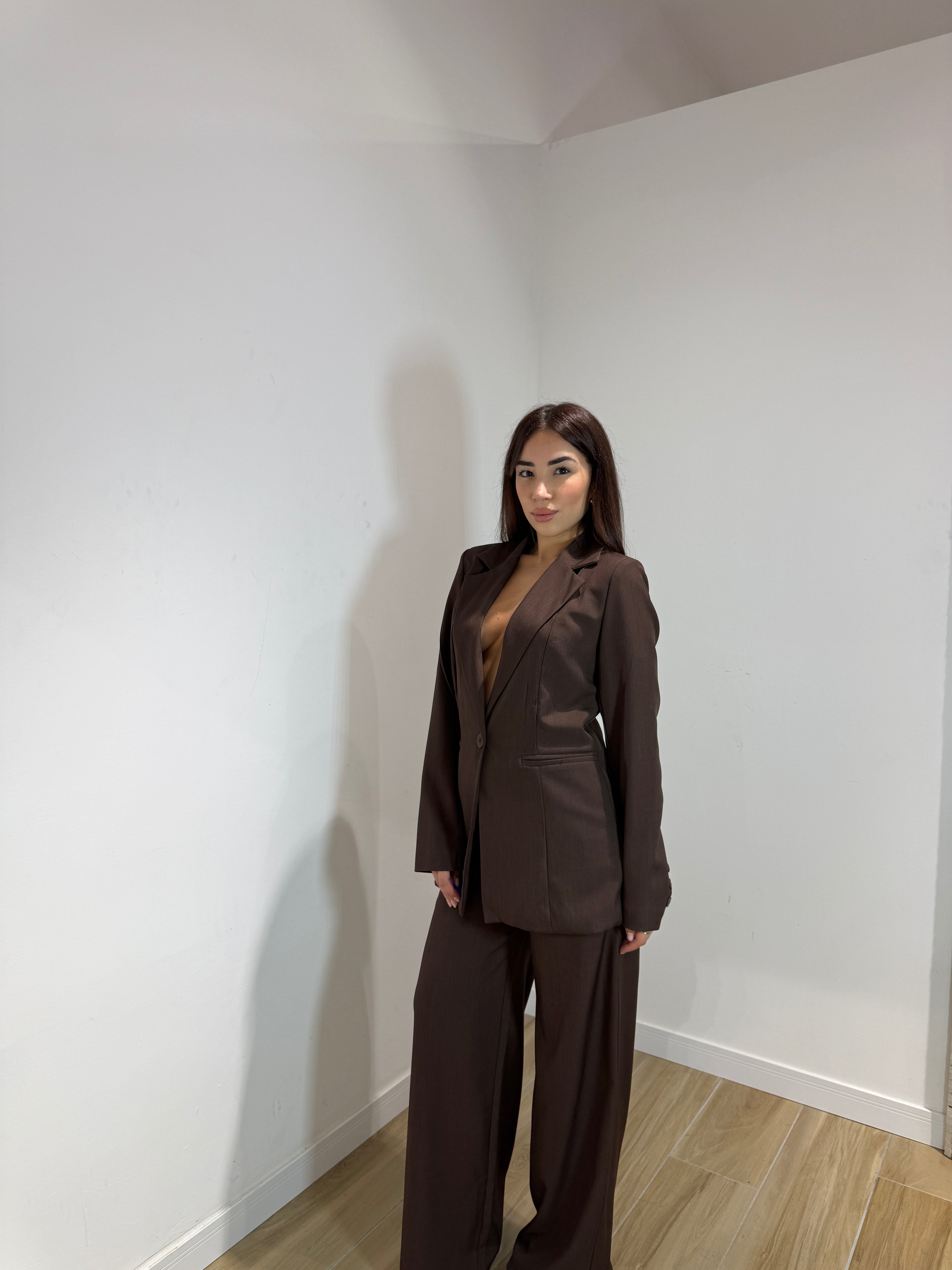 Tailleur Sabrina marrone