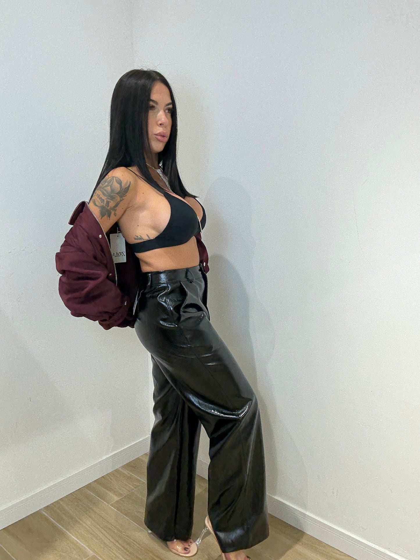 Pantalone in vernice Miky