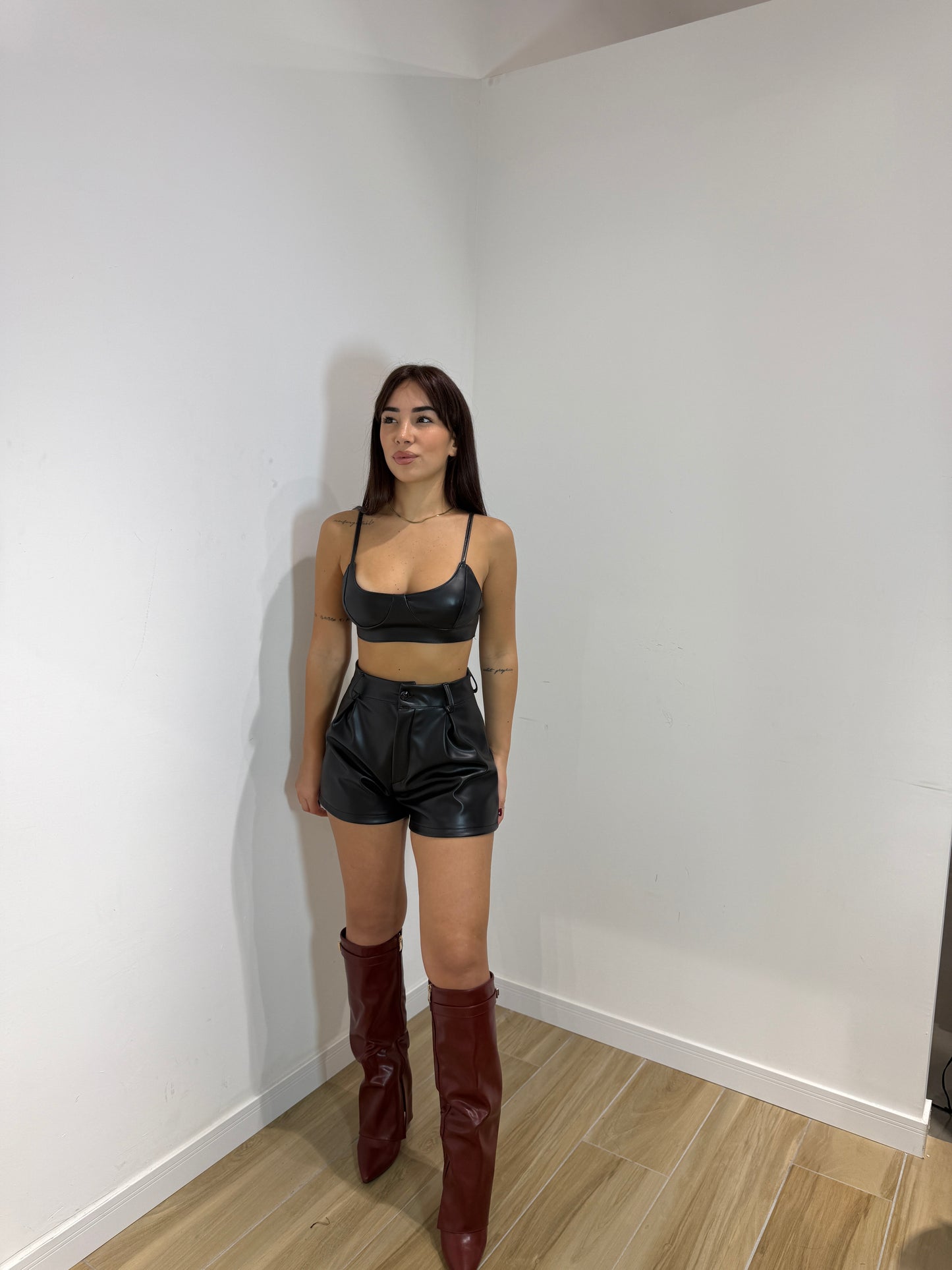 Coordset in ecopelle Nelly