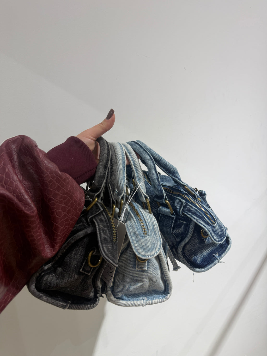Borsa in denim Sime